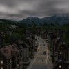 city with bad weather